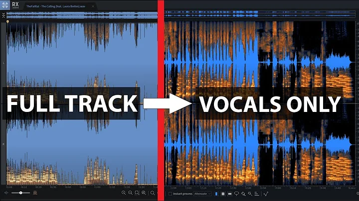 How To Extract Vocals From Any Song With 2 Clicks Using RX 8