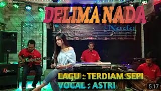 Terdiam sepi ( andaikan waktu bisa kuputar kembali ) Cover Delima nada Voc Astri