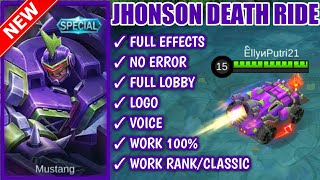 Script Skin Jhonson Death Ride Full Effect + All Patch screenshot 1