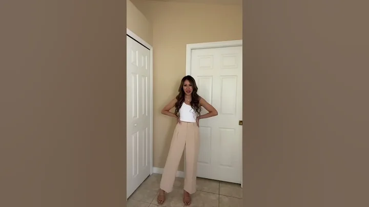 Petite friendly Aritzia effortless cropped pant #shorts