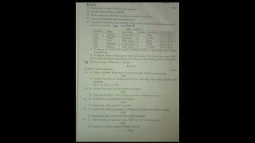 12th computer science second revision exam question paper 2020