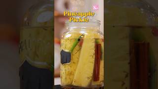 Pineapple Achaar = sweet, spicy, tangy & SO addictive! 🍍🌶️ #chefkunal #cooking #pickle