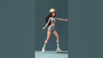 BLACKPINK - JUMP 3D Render #AI #shorts #dancecover #music #song #anime