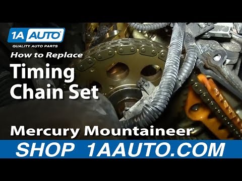 How to Replace Timing Chain Set 02-05 Mercury Mountaineer – Part 3 How to Replace Timing Chain Set 02-05 Mercury Mountaineer – Part 3