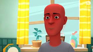 Evil classic caillou eats magic porridge/becames a giant/arrested/grounded