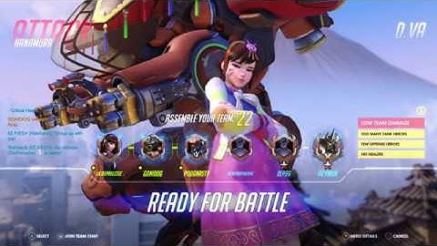 Overwatch - Gameplay Part 3 - Going Competitive ( No Commentary )