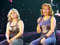 Reba and Kelly singing Up to the Mountain