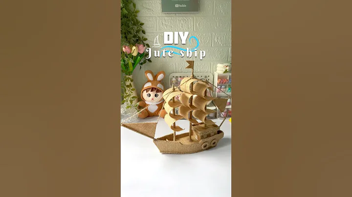 DIY jute craft #shorts  #viralshorts #jutecraft #diyhomedecor #handmade #craftideas thumbnail
