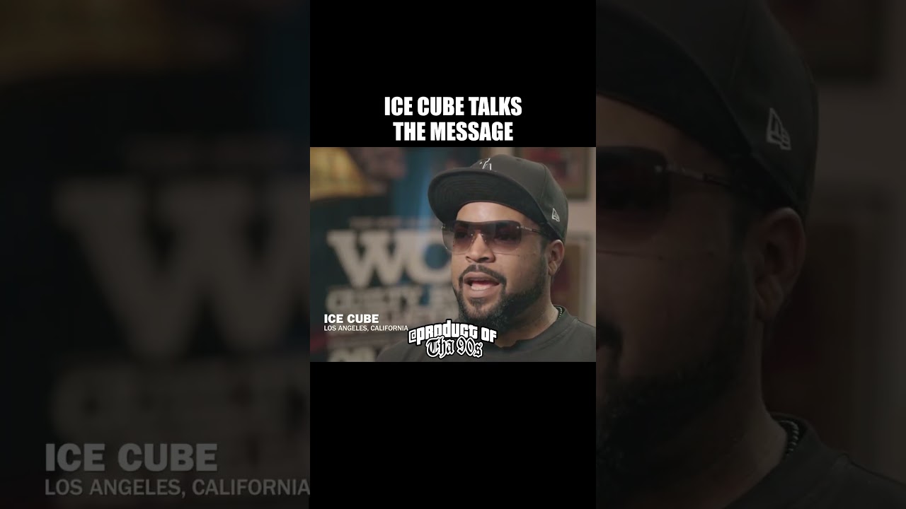 Ice Cube Talks The Message 💯 #icecube #rap #hiphop #netflix #interview