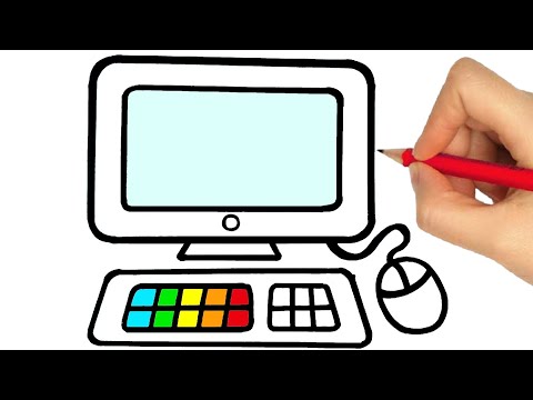 Video: Cómo Dibujar Un Dibujo En Una Computadora