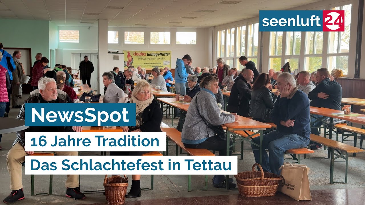 NewsSpot: 16 Jahre Tradition - Das Schlachtefest in Tettau