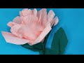 DIY | how to make a crepe paper flowers?how to make a paper rose? #diy #crepepapercraft