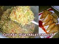 Samosa recipe by shafaq kitchen  ramzan special chicken vegetables samosa recipe