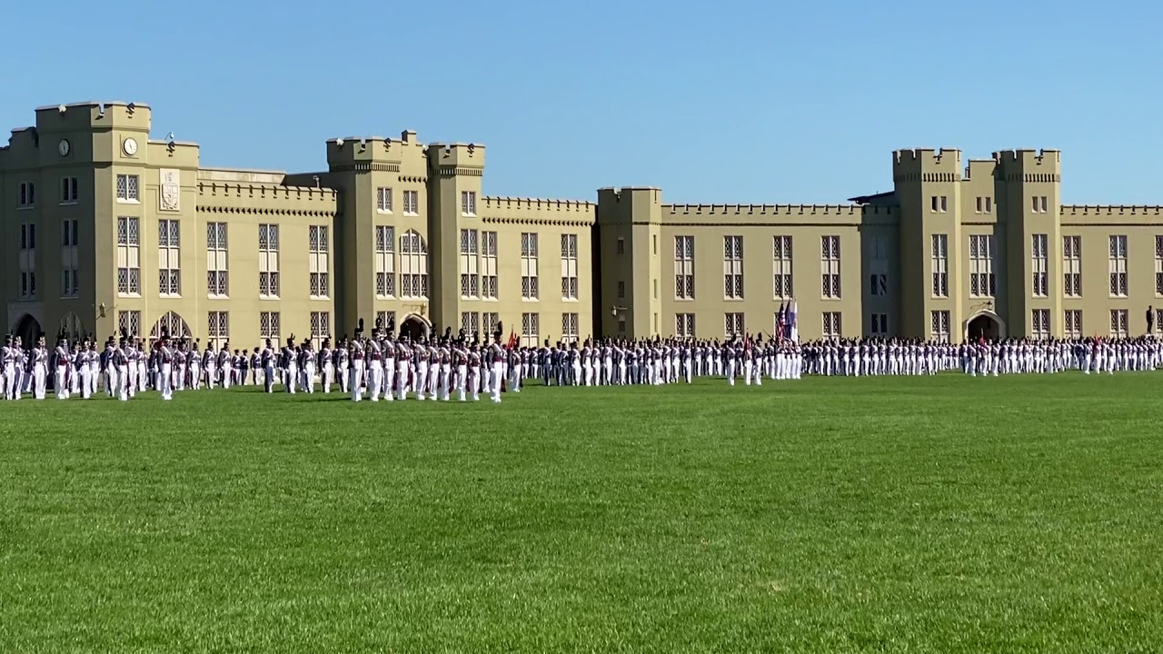 VMI Parade Lexington, VA YouTube