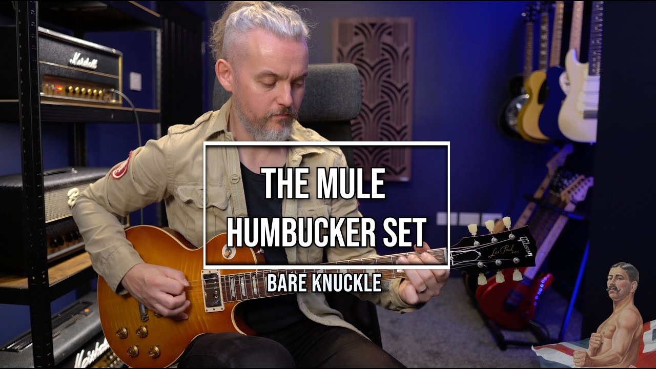 Bare Knuckle Pickups The Mule Set Open Cream 50mm