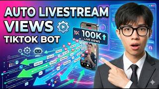 Auto View Tiktok Livestream Bot 2026 Increase Tiktok Live Views Automatically