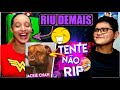 TENTE NÃO RIR | REACT SR CARLINHOS CANAL