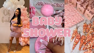 Baby Shower Vlog 🩷 | brunetteprincesse