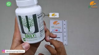 Universal Nutrition - Daily Formula Everyday Multi-Vitamin – 100 Tablets AZshopping.pk Review!
