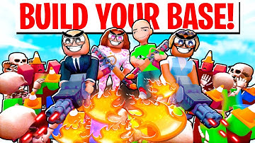 BUILD YOUR BASE TO SURVIVE THE ZOMBIE APOCALYPSE | Roblox