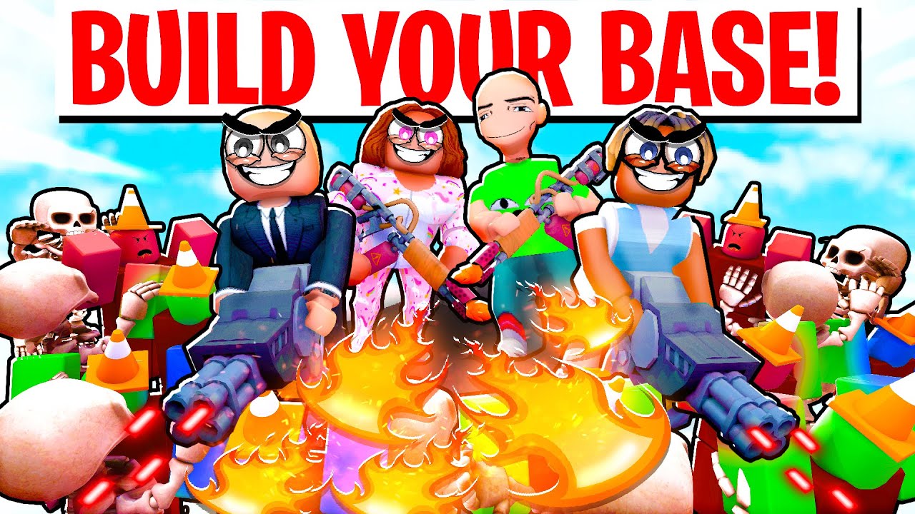 Build Your Base BUILD YOUR BASE TO SURVIVE THE ZOMBIE APOCALYPSE | Roblox - YouTube