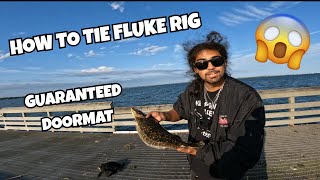 HOW TO TIE BEST FLUKE RIG (GURANTEED DOORMATS!!) Discover The Easiest Way To Tie A Fluke Rig For Success