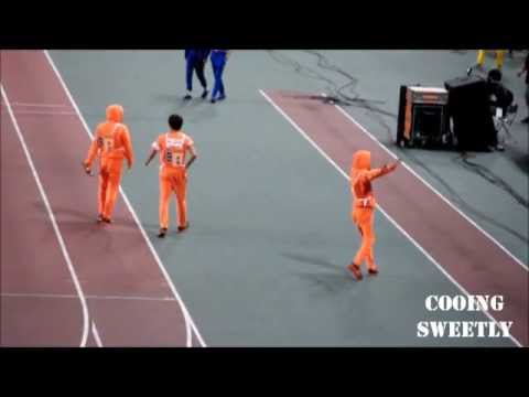 130903 아육대 밥먹으러가는 성규성열성종 (부제:막내의 하트빵빵)