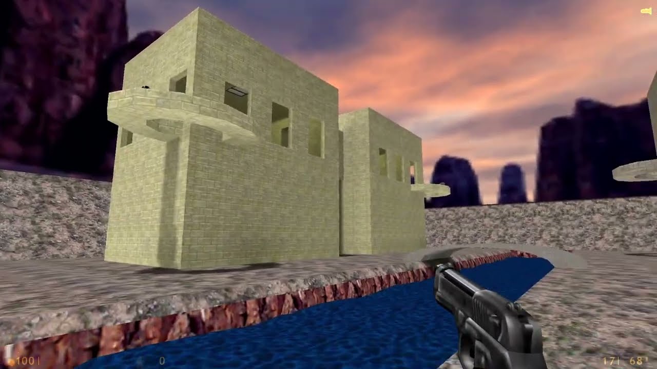 Half-Life-Derek J. Nolan Fort Deathmatch Map Showcase