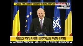 Traian Basescu |  Atac furibund la premierul Ponta |  Demisia |  fresh update 4dec 2014