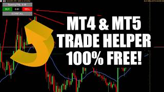 MT4 and MT5 Trade Execution Helper Expert FREE includes source code!