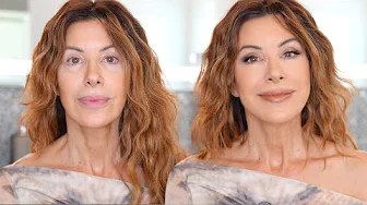 My Husband Does the Voiceover for My Fall Makeup Tutorial… What Could Go Wrong? | Dominique Sachse