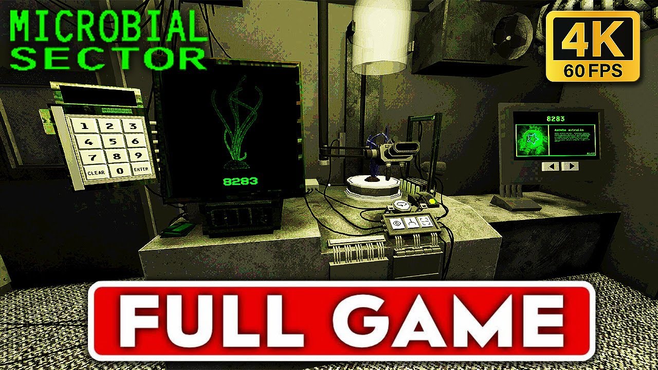 MICROBIAL SECTOR | Full Game Movie | Longplay Walkthrough Gameplay | No ...