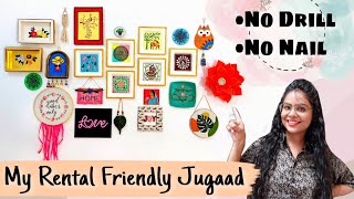 No Drill Wall Decors | How to Hang Frames without Damaging Wall screenshot 5