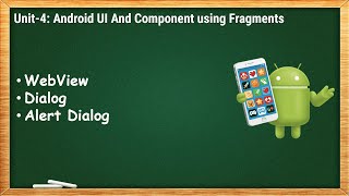 WebView, Dialog and Alert Dialog | MAD - 4.4