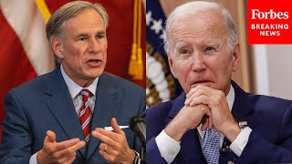 'The Border Is A Crisis For One Simple Reason...': Gov. Greg Abbott Slams Biden In Inaugural Remarks