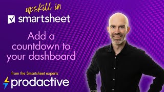 Smartsheet demo to add a countdown to your dashboard screenshot 1