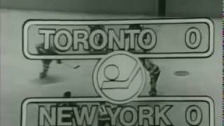 1971 Stanley Cup Playoffs Quarter Finals Game 2 Toronto at New York 4 8 71