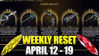 Voruna Prime Time Warframe Weekly Reset April 12  19