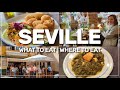 🍽️ the TOP foods you must try in SEVILLE and where to eat them 🇪🇸 #122