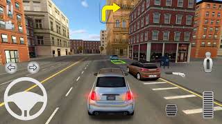 Gerçek Sürüş Okulu Sim - Şehir Arabaları Park Etme Çok Oyunculu Sürücü - Android GamePlay screenshot 5