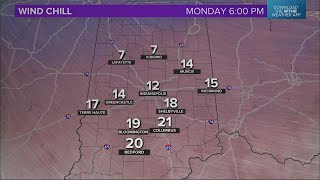 Game day forecast 1/10/2022 WTHR 6 p.m. update