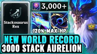 World Record: 3000 Stacks ASol - Instant 120% Max HP Execution | League Arena Gameplay screenshot 1