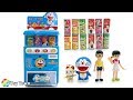 Doraemon Coin Mini Vending Machine Dispenser Beverage Toys with Figure for Kids ドラえもん 도라에몽 말하는 자판기