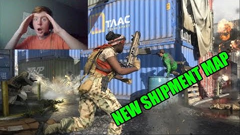 Playing The *NEW* SHIPMENT MAP! (Modern Warfare 2)