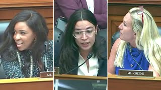 Chaos at U.S. House committee meeting after 'fake eyelashes' comment