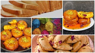 Bread sy Gujiya or Malpua kaise Banaye| Holi Special |Malpua aur Gujiya Recipe screenshot 2