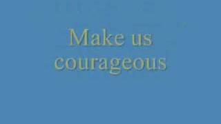 Courageous by Casting Crowns Lyrics chords