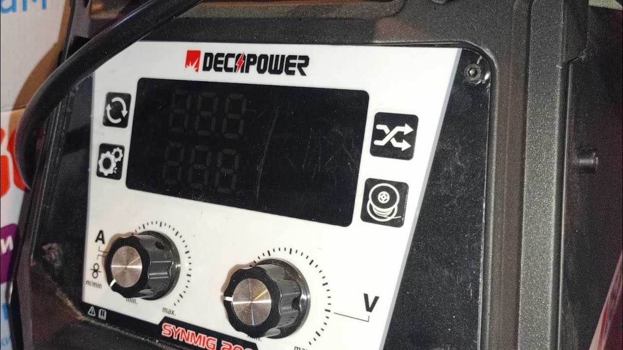 полуавтомат DECAPOWER synmig200,сварка алюминия