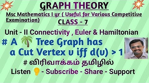 #trb #trb #polytecnictrb #mscmaths #graph #degree #tree #connected #spanning #vertex #edge #theorem