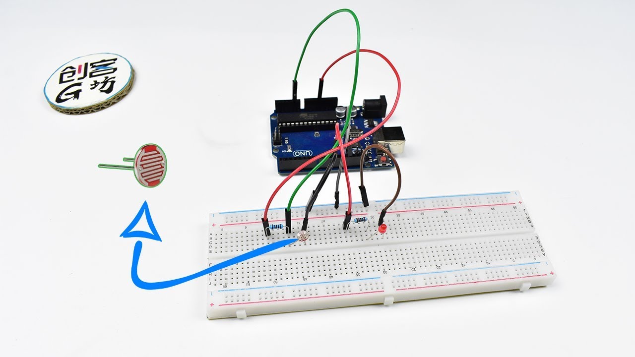 How To Use Arduino To Control The Photoresistor To Illuminate The Led